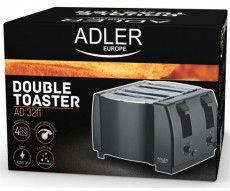 Adler AD 3211 kenyérpirító Konyhai termékek - Konyhai kisgép (sütés / főzés / hűtés / ételkészítés) - Kenyérpirító - 323849