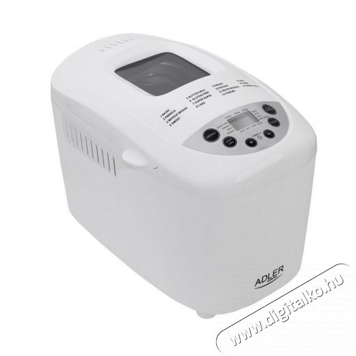 Adler AD6019 kenyérsütő Konyhai termékek - Konyhai kisgép (sütés / főzés / hűtés / ételkészítés) - Kenyérsütő - 353686