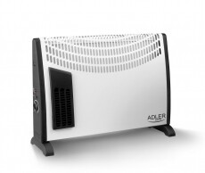 Adler AD7705 konvektor - fekete Háztartás / Otthon / Kültér - Fűtés - Konvektor - 325373