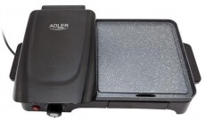 Adler AD6608 asztali grillsütő Konyhai termékek - Konyhai kisgép (sütés / főzés / hűtés / ételkészítés) - Kontakt grill sütő / sütőlap - 336857