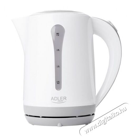 Adler AD 1244 vízforraló - fehér Konyhai termékek - Vízforraló / teafőző - 348306