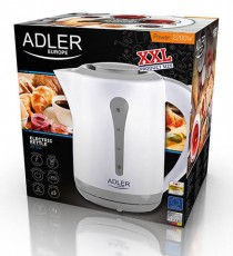 Adler AD 1244 vízforraló - fehér Konyhai termékek - Vízforraló / teafőző - 348306