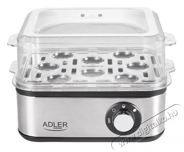 Adler AD4486 tojásfőző Konyhai termékek - Konyhai kisgép (sütés / főzés / hűtés / ételkészítés) - Tojás főző / sütő - 353685