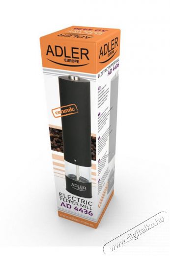 Adler AD 4436 elektromos só- és borsörlő Konyhai termékek - Konyhai eszköz - Só és bors örlő - 348317