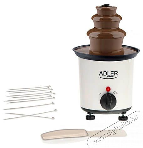 Adler AD4487 Csokiszökőkút Konyhai termékek - Konyhai kisgép (sütés / főzés / hűtés / ételkészítés) - Konyhai különlegesség