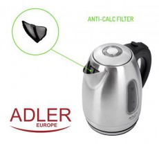 Adler AD 1223 inox vízforraló Konyhai termékek - Vízforraló / teafőző - 332421