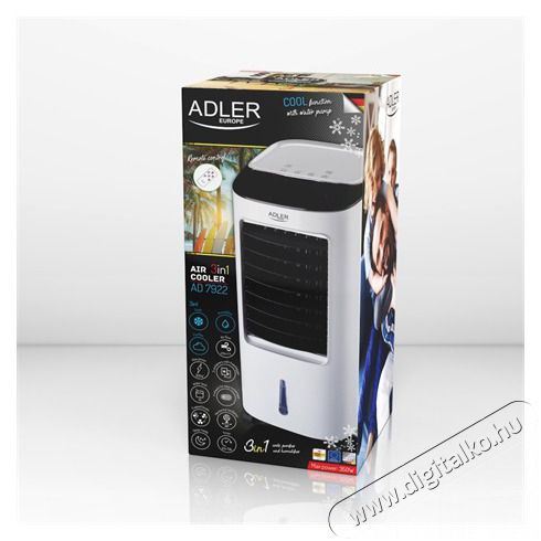 Adler AD7922 LÉGHŰTŐ Háztartás / Otthon / Kültér - Ventilátor / Légkondicionáló - Mobil klíma