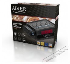Adler AD1120 ébresztőórás rádió projektorral Audio-Video / Hifi / Multimédia - Rádió / órás rádió - Ébresztőórás rádió - 378125
