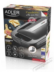 Adler AD3055 szendvicssütő Konyhai termékek - Konyhai kisgép (sütés / főzés / hűtés / ételkészítés) - Melegszendvics / gofri sütő - 378122