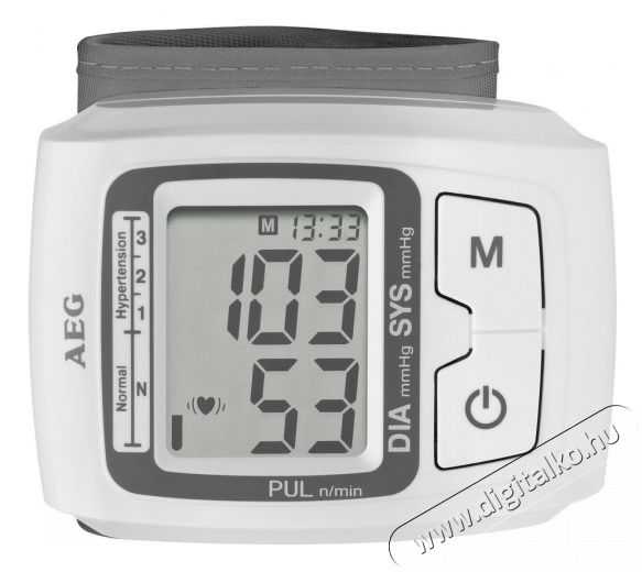 AEG BMG 5610 vérnyomásmérő Szépségápolás / Egészség - Vérnyomásmérő - Csukló vérnyomásmérő - 301862