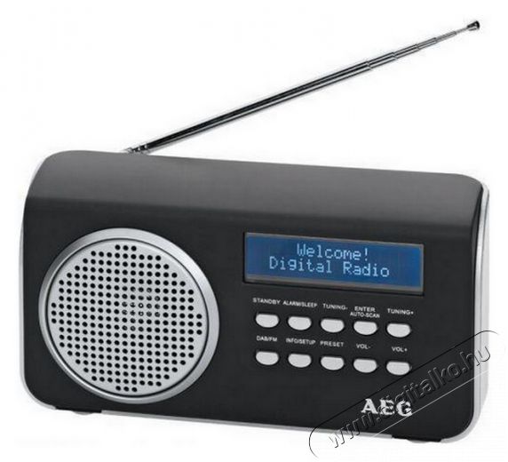 AEG DAB4130 DAB rádió - fekete Audio-Video / Hifi / Multimédia - Rádió / órás rádió - Asztali rádió - 301847
