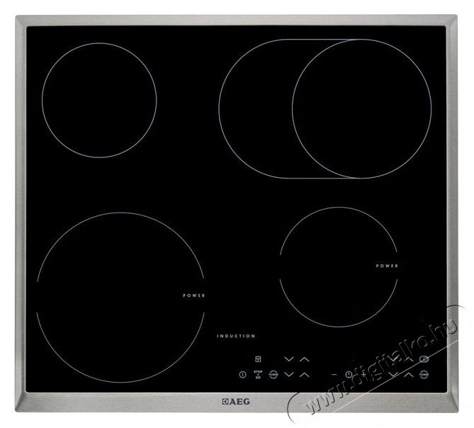 AEG HK634150XB félindukciós főzőlap Konyhai termékek - Sütő-főzőlap, tűzhely (beépíthető) - Indukciós főzőlap (beépíthető) - 285501