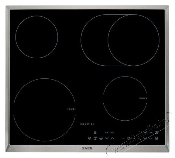 AEG HK634150XB félindukciós főzőlap Konyhai termékek - Sütő-főzőlap, tűzhely (beépíthető) - Indukciós főzőlap (beépíthető) - 285501