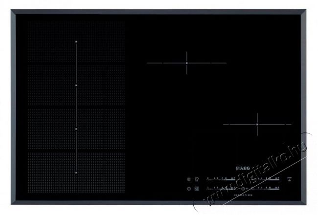 AEG HK856600FB indukciós főzőlap Konyhai termékek - Sütő-főzőlap, tűzhely (beépíthető) - Indukciós főzőlap (beépíthető) - 285494