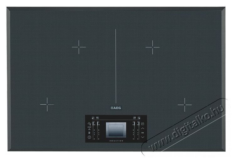 AEG HK894400FG indukciós főzőlap Konyhai termékek - Sütő-főzőlap, tűzhely (beépíthető) - Indukciós főzőlap (beépíthető) - 285493