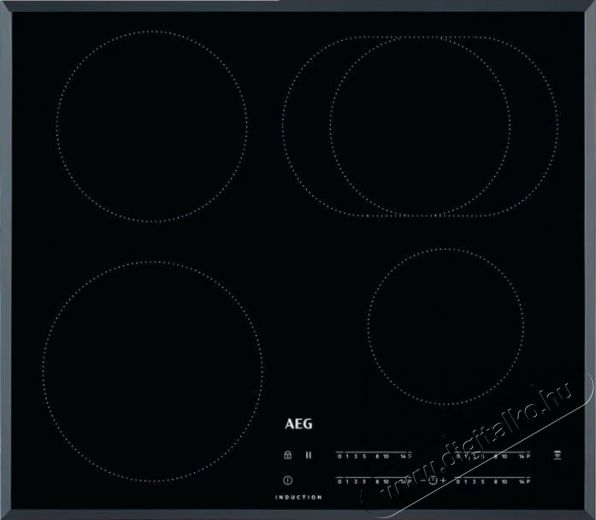 AEG IKB64413FB beépíthető indukciós főzőlap Konyhai termékek - Sütő-főzőlap, tűzhely (beépíthető) - Indukciós főzőlap (beépíthető) - 360635