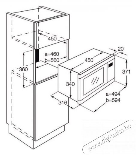 AEG MC1763EM mikrohullámú sütő Konyhai termékek - Mikrohullámú sütő - Mikrohullámú sütő (beépíthető) - 285608