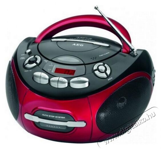 AEG SR4353 MP3, CD és kazetta lejátszós rádió Audio-Video / Hifi / Multimédia - Hordozható CD / DVD / Multimédia készülék - Hordozható CD / Multimédia rádiómagnó / Boombox - 301839