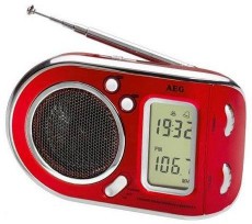 AEG WE4125 világvevő rádió - piros Audio-Video / Hifi / Multimédia - Rádió / órás rádió - Hordozható, zseb-, táska rádió - 301832