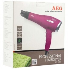 AEG HT 5580 hajszárító - lila Szépségápolás / Egészség - Hajápolás - Hajszárító - 342804