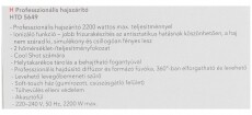 AEG HTD 5649 hajszárító Szépségápolás / Egészség - Hajápolás - Hajszárító - 321491