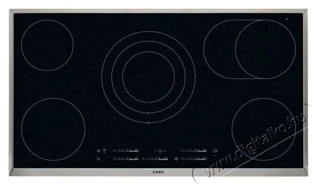 AEG HK955070XB elektromos főzőlap Konyhai termékek - Sütő-főzőlap, tűzhely (beépíthető) - Elektromos főzőlap (beépíthető) - 285502