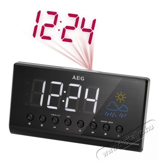 AEG MRC 4141 rádiós ébresztőóra Audio-Video / Hifi / Multimédia - Rádió / órás rádió - Ébresztőórás rádió - 345149