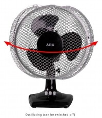 AEG VL 5528 asztali ventilátor Háztartás / Otthon / Kültér - Ventilátor / Légkondicionáló - Asztali ventilátor - 347054