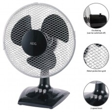 AEG VL 5528 asztali ventilátor Háztartás / Otthon / Kültér - Ventilátor / Légkondicionáló - Asztali ventilátor - 347054