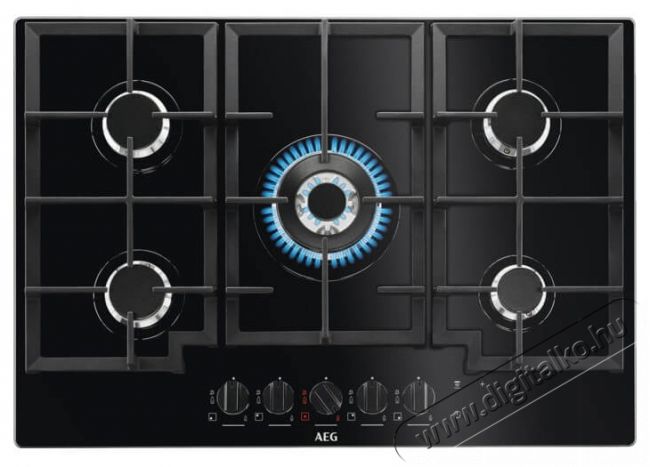 AEG HKB75450NB beépíthető gázfőzőlap Konyhai termékek - Sütő-főzőlap, tűzhely (beépíthető) - Gázfőzőlap (beépíthető) - 373693