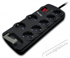 AEG Protect Basic PDU-GE7 7xSCH túlfeszültségvédő elosztó Háztartás / Otthon / Kültér - Világítás / elektromosság - Hálózati elosztó / hosszabbító / adapter - 379478