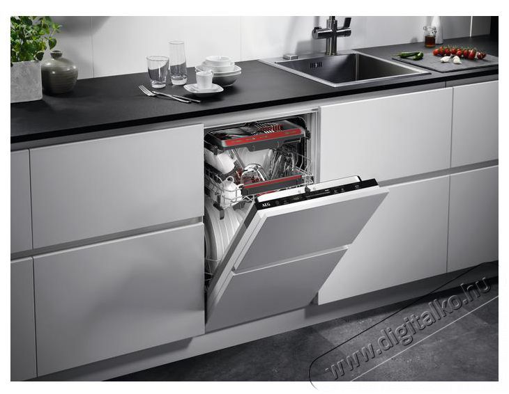 AEG FSE72517P Beépíthető keskeny mosogatógép Konyhai termékek - Mosogatógép - Keskeny (45cm-ig) beépíthető mosogatógép - 381814