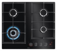 AEG HKB64450NB Beépíthető gáz főzőlap Konyhai termékek - Sütő-főzőlap, tűzhely (beépíthető) - Gázfőzőlap (beépíthető) - 382339