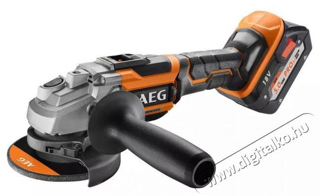 AEG BEWS 18-125BL-502C akkumulátoros sarokcsiszoló Háztartás / Otthon / Kültér - Szerszám - Csiszoló gép - 386359