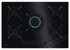 AEG HKB75453NB Beépíthető Gázfőzőlap Konyhai termékek - Sütő-főzőlap, tűzhely (beépíthető) - Gázfőzőlap (beépíthető) - 403598