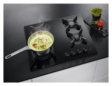 AEG HKB64453NB beépíthető gáz főzőlap Konyhai termékek - Sütő-főzőlap, tűzhely (beépíthető) - Gázfőzőlap (beépíthető) - 468428