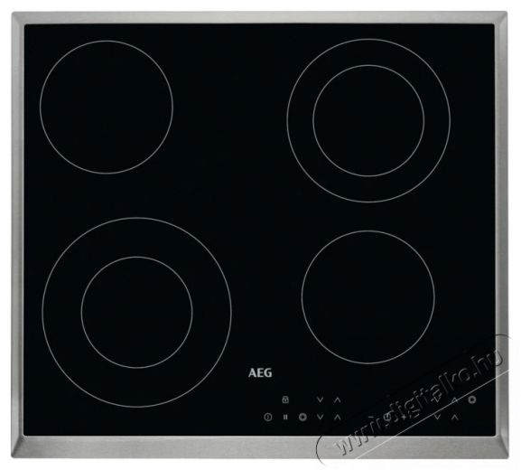 AEG HK634021XB elektromos főzőlap Konyhai termékek - Sütő-főzőlap, tűzhely (beépíthető) - Elektromos főzőlap (beépíthető) - 285504