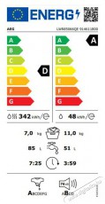 AEG LWR85066QE Háztartás / Otthon / Kültér - Mosógép / szárítógép - Elöltöltős normál (60cm-ig) mosógép - 503278