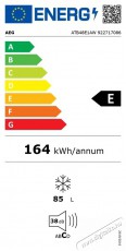 AEG 6000 Low Frost ATB48E1AW Konyhai termékek - Hűtő, fagyasztó (szabadonálló) - Fagyasztószekrény - 504275
