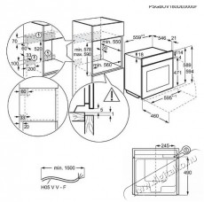 AEG BSE798380B 9000 SteamPro Konyhai termékek - Sütő-főzőlap, tűzhely (beépíthető) - Sütő (beépíthető) - 504278