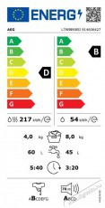 AEG L7WBE68SI Háztartás / Otthon / Kültér - Mosógép / szárítógép - Elöltöltős normál (60cm-ig) mosógép - 504284