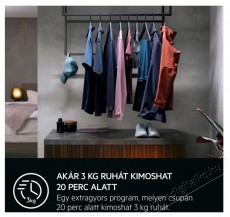 AEG LFR93846UE Háztartás / Otthon / Kültér - Mosógép / szárítógép - Elöltöltős normál (60cm-ig) mosógép - 504293