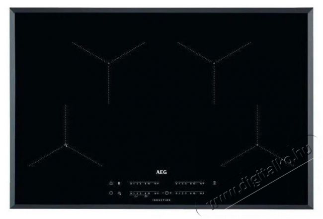 AEG Mastery SenseFry IAE84431FB Konyhai termékek - Sütő-főzőlap, tűzhely (beépíthető) - Indukciós főzőlap (beépíthető) - 504304