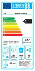 AEG TR819P4E ruhaszárító Szabadonálló Elől betöltős 9 kg A++ Fehér Háztartás / Otthon / Kültér - Mosógép / szárítógép - Szárítógép - 494851