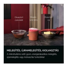 AEG NMB6G261UB MIKROHULLÁMÚ SÜTŐ BEÉPÍTHETŐ Konyhai termékek - Mikrohullámú sütő - Mikrohullámú sütő (beépíthető) - 505386