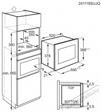 AEG 5000 TMS5G25IEM Konyhai termékek - Mikrohullámú sütő - Mikrohullámú sütő (beépíthető) - 509184