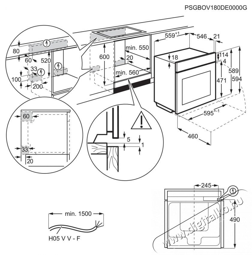 AEG 6000 SenseCook OS6CB531AB Konyhai term&eacute;kek - S&uuml;tő-főzőlap, tűzhely (be&eacute;p&iacute;thető) - S&uuml;tő (be&eacute;p&iacute;thető) - 505579
