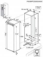 AEG 7000 No Frost TB7NA181EC Konyhai termékek - Hűtő, fagyasztó (beépíthető) - Fagyasztószekrény - 505565