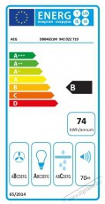 AEG 6000 LedSpot DBB4651M Konyhai termékek - Páraelszívó - Kürtős - 509705