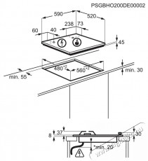 AEG Mastery SpeedBurner HKB64420NB Konyhai term&eacute;kek - S&uuml;tő-főzőlap, tűzhely (be&eacute;p&iacute;thető) - G&aacute;zfőzőlap (be&eacute;p&iacute;thető) - 515074